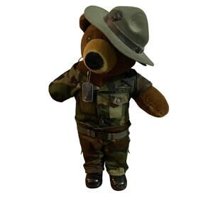 VTG Bear Forces of America USMC Bear Drill Sergeant 20” plush